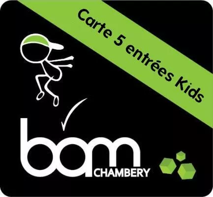 Cartes 5 entrées kids